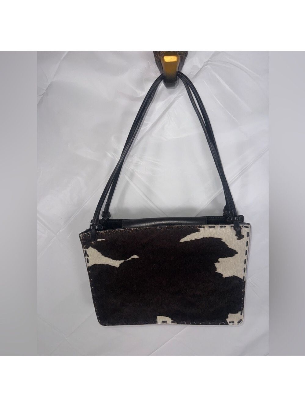 Fossil Genuine leather cowhide mini tote